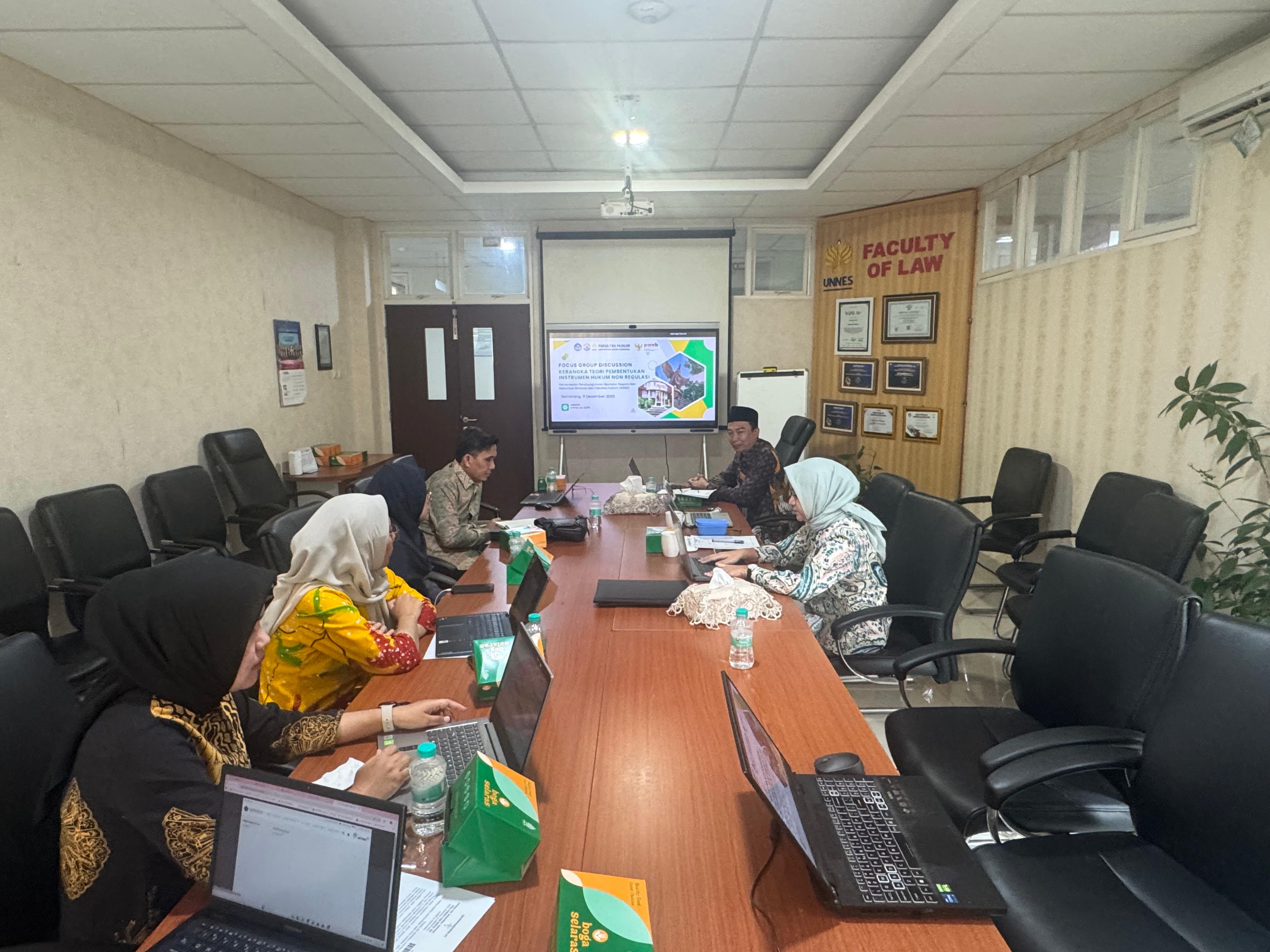 FGD Pembentukan Instrumen Hukum non Peraturan Perundang-undangan